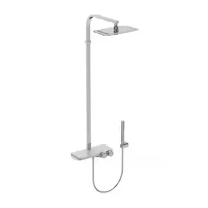 Imagine Sistem dus cu baterie termostatica Ideal Standard Ceratherm S200 crom