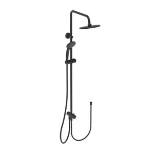 Imagine Sistem dus fara baterie Ideal Standard IdealRain Soft Duo negru mat