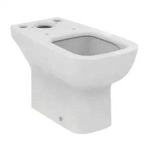 Imagine Vas WC pe pardoseala Ideal Standard Esedra AquaBlade 66.5x36.5 cm alb lucios