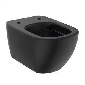 Imagine Vas WC suspendat Ideal Standard Tesi RimLS+ 53x36 cm negru mat