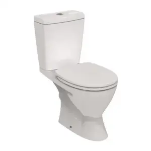 Imagine Set PROMO vas WC pe pardoseala Ideal Standard Eurovit 63x35 cm cu rezervor si capac alb lucios