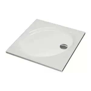 Imagine Cadita dus patrata Ideal Standard Connect 80x80 cm alb