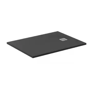 Imagine Cadita dus dreptunghiulara Ideal Standard Ultra Flat S 120x80 cm compozit negru intens