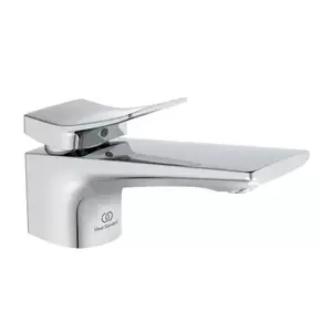 Imagine Baterie lavoar Ideal Standard Conca crom lucios monocomanda cu ventil metalic