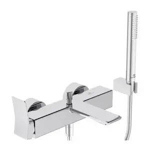 Imagine Set PROMO baterie cada si dus Ideal Standard Conca crom lucios cu set de dus
