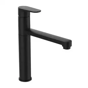 Imagine Baterie bucatarie Ideal Standard Cerafine O negru mat monocomanda