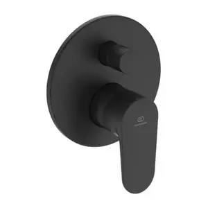 Imagine Baterie cada si dus incastrata Ideal Standard Cerafine O negru mat monocomanda
