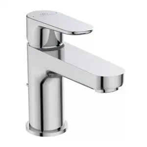 Imagine Baterie lavoar Ideal Standard Cerafine O H80 crom lucios cu ventil metalic