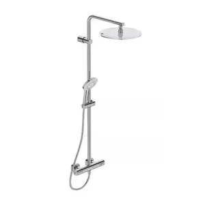 Imagine Sistem de dus cu baterie termostatica Ideal Standard Ceratherm 100 crom lucios
