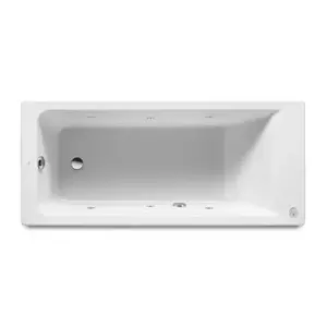 Imagine Cada cu sistem hidromasaj Roca Easy Tonic 150x70 cm alb