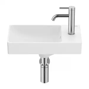 Imagine Lavoar suspendat Roca Ona 45x26 cm Fineceramic alb mat