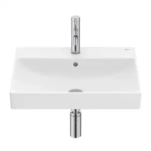 Imagine Lavoar suspendat Roca Ona 55x46 cm Fineceramic alb mat