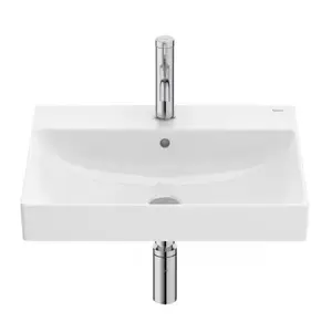 Imagine Lavoar suspendat Roca Ona 55x46 cm Fineceramic alb lucios