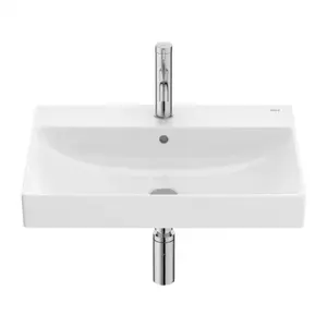Imagine Lavoar suspendat Roca Ona 55x36 cm Fineceramic alb lucios