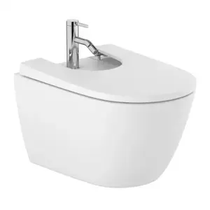 Imagine Bideu suspendat Roca Ona alb mat 53x36 cm