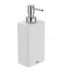 Imagine Dispenser sapun lichid Roca Ona alb mat 200 ml
