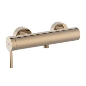 Imagine Baterie dus monocomanda Roca Ona rose-gold lucios