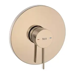 Imagine Baterie dus incastrata Roca Ona rose-gold lucios