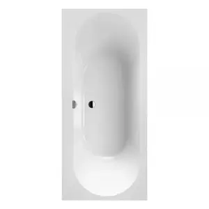 Imagine SET Cada Villeroy & Boch Oberon Quaryl 180x80 cm cu sifon si picioare incluse