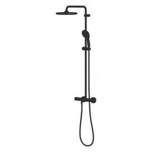Imagine Sistem de dus Grohe Vitalio Start 250, cu termostat, negru mat