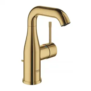 Imagine Baterie lavoar auriu lucios Cool Sunrise Grohe Essence M