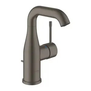 Imagine Baterie lavoar antracit periat Hard Graphite Grohe Essence M