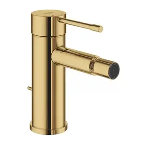 Imagine Baterie bideu monocomanda Grohe Essence auriu lucios Cool Sunrise