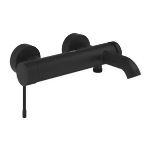 Imagine Baterie cada si dus monocomanda Grohe Essence negru mat Phantom Black