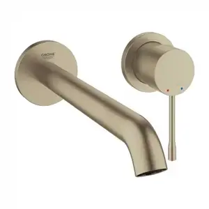 Imagine Baterie lavoar incastrata Grohe Essence pipa 23 cm nichel periat