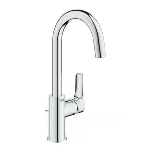 Imagine Baterie lavoar inalta Grohe Eurosmart L pipa pivotanta crom lucios