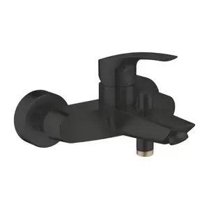 Imagine Baterie cada si dus Grohe Eurosmart monocomanda negru mat