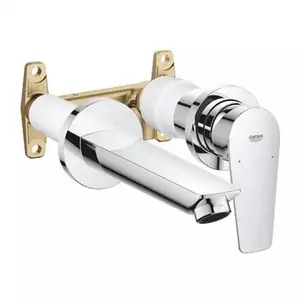 Imagine Baterie lavoar incastrata Grohe BauEdge monocomanda crom lucios