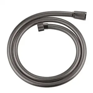Imagine Furtun de dus Grohe SilverFlex antracit lucios Hard Graphite 125 cm