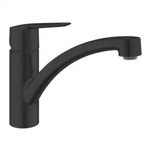 Imagine Baterie bucatarie monocomanda Grohe Start negru mat