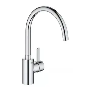 Imagine Baterie bucatarie gat de lebada Grohe Eurosmart Cosmopolitan crom lucios