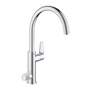 Imagine Baterie bucatarie cu functie filtru Grohe Blue Pure Baucurve crom lucios