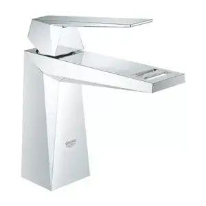 Imagine Baterie lavoar monocomanda Grohe Allure Brilliant M crom lucios