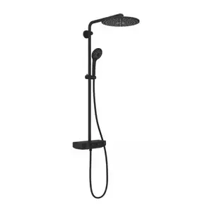 Imagine Sistem de dus cu baterie termostatata Grohe Euphoria SmartControl 310 negru mat