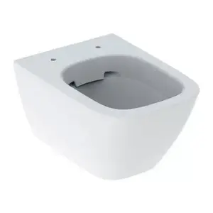 Imagine Vas WC suspendat Geberit Smyle Square 49x35 cm alb lucios