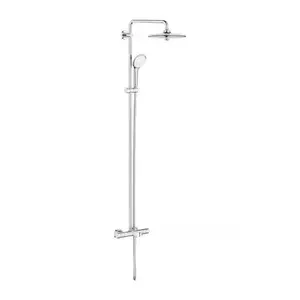 Imagine Sistem de dus cu baterie termostatata Grohe Euphoria 260 crom lucios