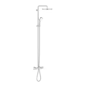 Imagine Sistem de dus cu baterie termostatata Grohe Tempesta Cosmopolitan 250 crom lucios