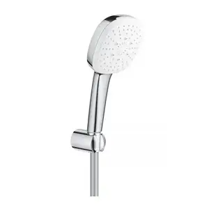 Imagine Set de dus Grohe Tempesta Cube 110 cu porter si para cu 3 functii crom lucios
