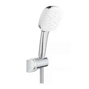Imagine Set de dus Grohe Tempesta 110 Cube cu porter reglabil si para 3 functii crom lucios