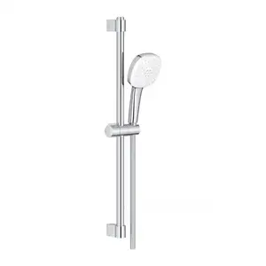 Imagine Set de dus Grohe Tempesta Cube 110 cu bara 60 cm si para 2 functii crom lucios