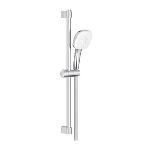 Imagine Set de dus Grohe Tempesta Cube 110 cu bara 60 cm si para 3 functii crom lucios