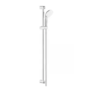 Imagine Set de dus Grohe Tempesta 100 cu bara 90 cm si para 1 functie crom lucios