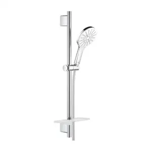 Imagine Set de dus Grohe Rainshower SmartActive 130 cu bara 60 cm si para 3 functii alb lucios