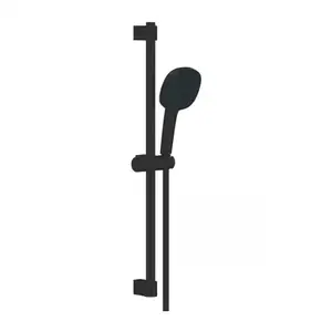 Imagine Set de dus Grohe Tempesta Cube 110 cu bara 60 cm si para 2 functii negru mat