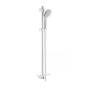 Imagine Set de dus Grohe Euphoria 110 Champagne cu bara 90 cm si para 3 functii crom lucios