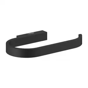 Imagine Suport hartie igienica Grohe Selection finisaj negru mat Phantom Black
